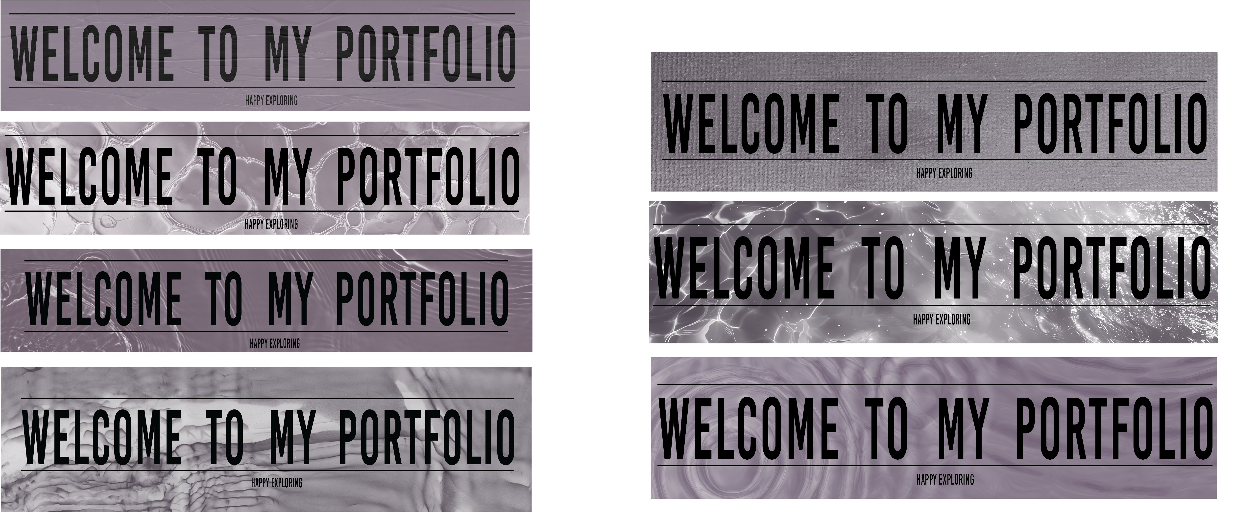 Welcome Banner